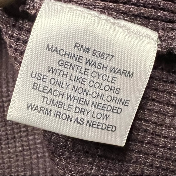 St John’s Bay Men’s Thermal Henley Shirt, large - Picture 6 of 7